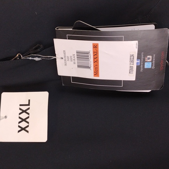 Spyder Winter insulated black ski pants - Picture 3 of 16